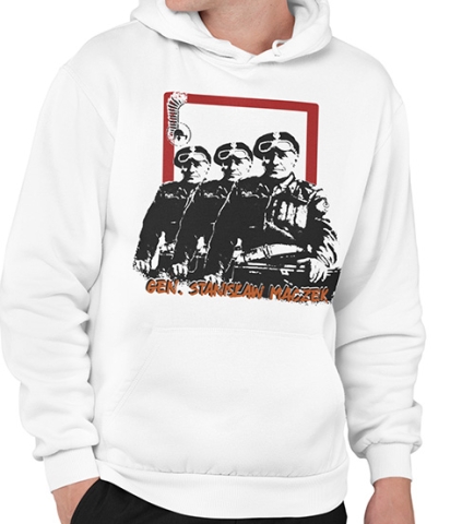 BLUZA Z KAPTUREM PATRIOTYCZNI GEN. MACZEK